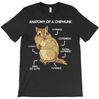 Anatomy Cute Chipmunk T-shirt | Artistshot