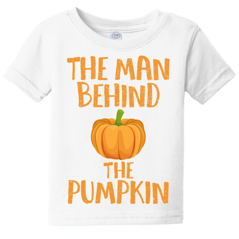 Halloween Pregnancy Man Pumpkin T Shirt Funny Party Gift Baby Tee | Artistshot