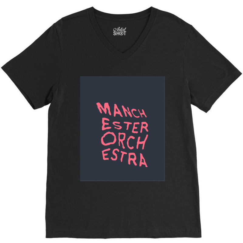 Manchester Orchestra Merch V-neck Tee | Artistshot