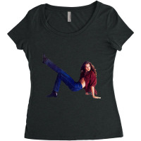 Brooke Shields Women's Triblend Scoop T-shirt | Artistshot