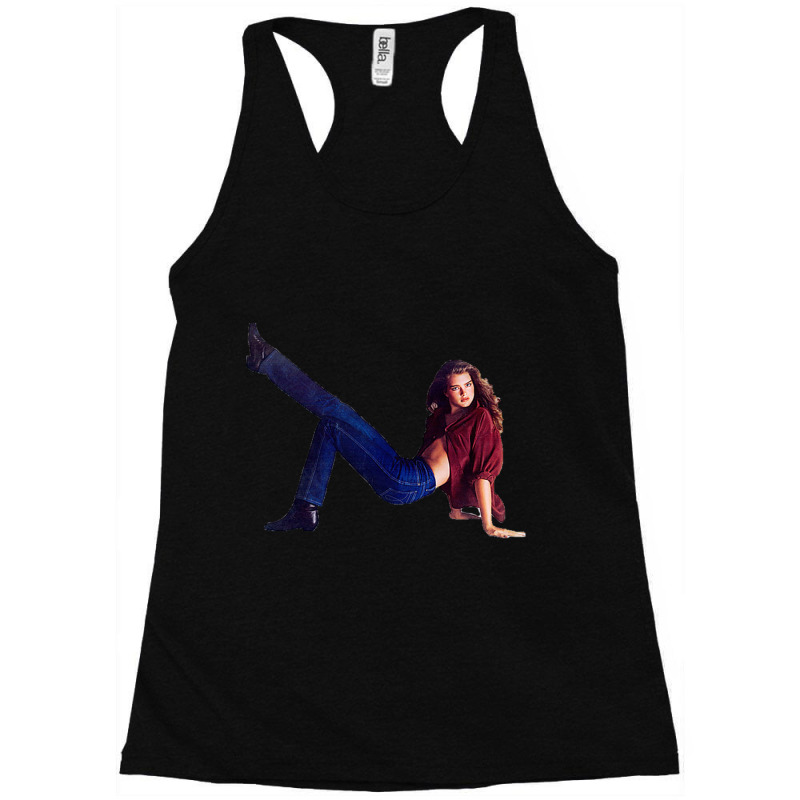 Brooke Shields Racerback Tank by cm-arts | Artistshot