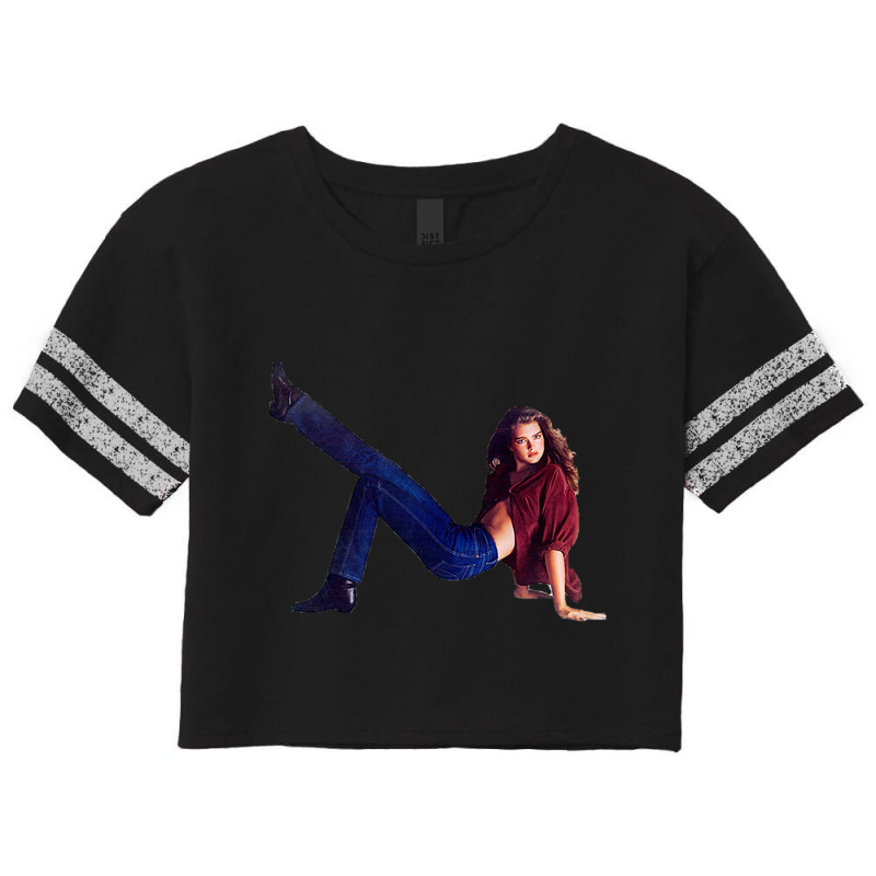 Brooke Shields Scorecard Crop Tee by cm-arts | Artistshot