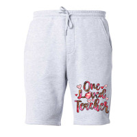 One Loved Teacher Fleece Short | Artistshot