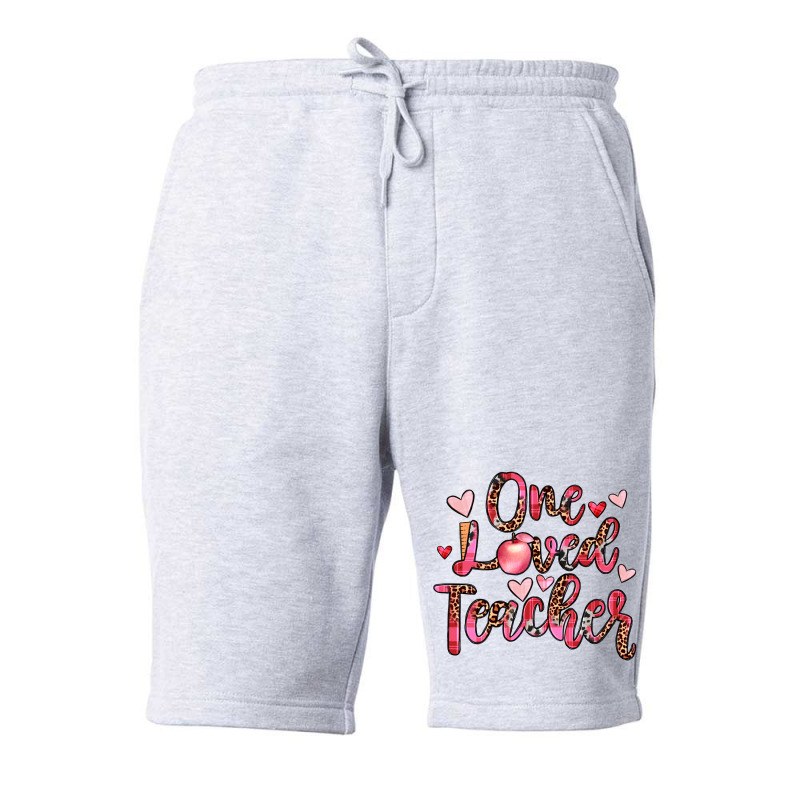 One Loved Teacher Fleece Short | Artistshot