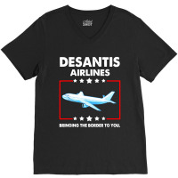 Desantis V-neck Tee | Artistshot