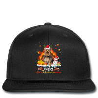 Yorkshire Terrier Happy Hallothanksmas Funny Dog Mom Lover T Shirt Printed Hat | Artistshot