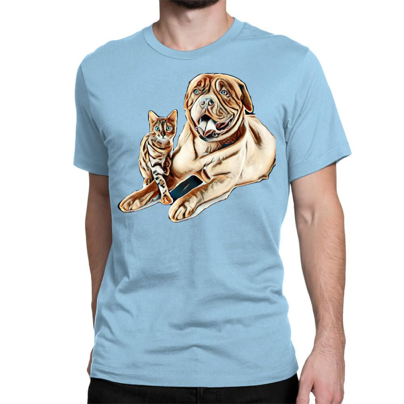 I Love My Dog Classic T-shirt by Kemnabi | Artistshot