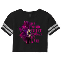 Anemone World Full Of Grandmas Be Nani Grandmas Gifts Sweatshirt Scorecard Crop Tee | Artistshot