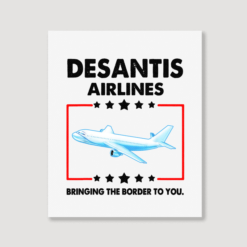 Desantis Portrait Canvas Print | Artistshot