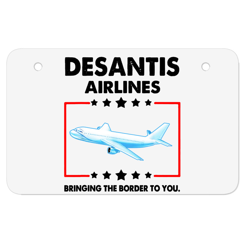 Desantis Atv License Plate | Artistshot