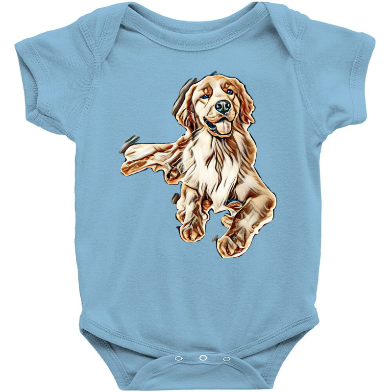 Love My Dogs Baby Bodysuit by Kemnabi | Artistshot