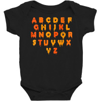 Alphabet Lazy Halloween Costume Cute Letters Teacher Baby Bodysuit | Artistshot