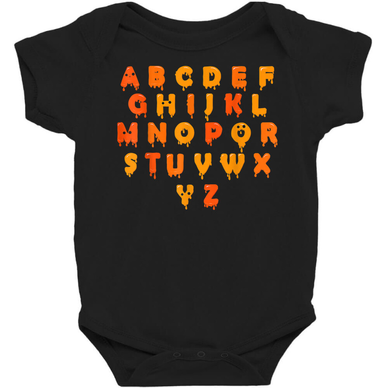 Alphabet Lazy Halloween Costume Cute Letters Teacher Baby Bodysuit by Prestige | Artistshot