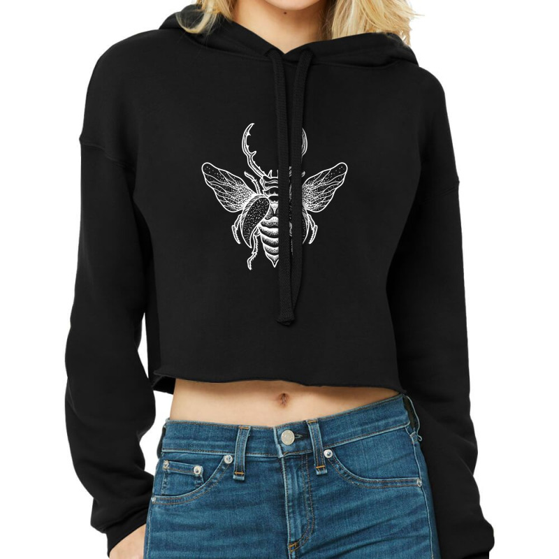 Insect 3 Cropped Hoodie | Artistshot