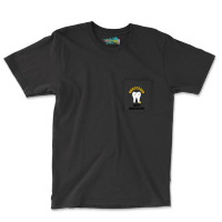 Cute Abscessed With Dentistry   Funny Dental Oral Pun Shirt Pocket T-shirt | Artistshot