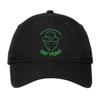 Amateur Leprechaun Sketch Mobile Alabama St Patrick's Day Adjustable Cap | Artistshot