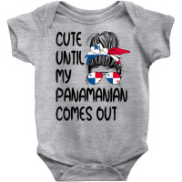 Funny Cute Until My Panamanian Comes Out T Shirt Baby Bodysuit | Artistshot