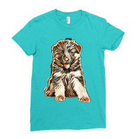 Cute Dogs Ladies Fitted T-shirt | Artistshot