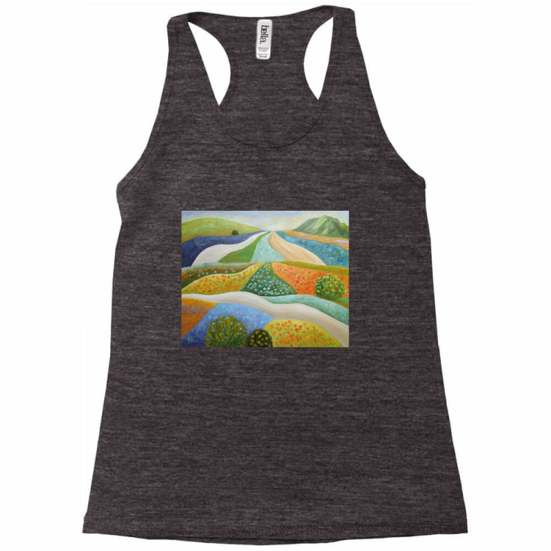 Springtime Bustle Racerback Tank by cm-arts | Artistshot