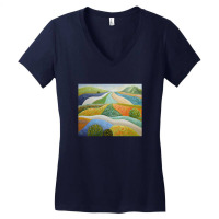 Springtime Bustle Women's V-neck T-shirt | Artistshot