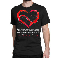 I Wear Red For Heart Surgery Awareness Warrior Classic T-shirt | Artistshot