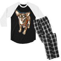 Dog Men's 3/4 Sleeve Pajama Set | Artistshot