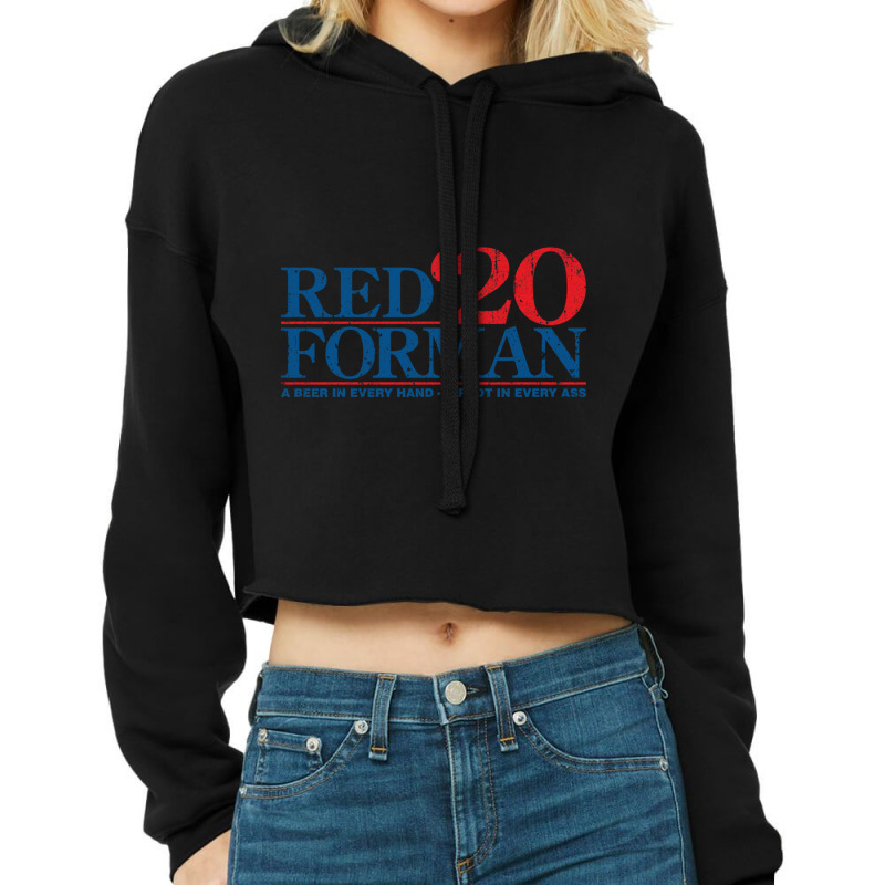 Red Forman 2020 Cropped Hoodie by cm-arts | Artistshot