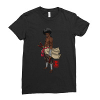 Samurai Afro Black Yasuke Sengoku Warrior Ronin Anime Fan Ladies Fitted T-shirt | Artistshot