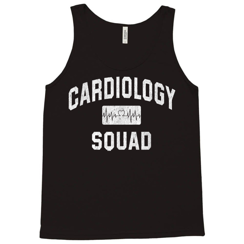 Cardiology Squad Cardiologist Cardiac Doctor Nurse Tech Gift Tank Top by JamyaJefferson | Artistshot