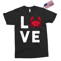 I Love Crabs Cute Crab Lover Crustacean Seafood Crab Exclusive T-shirt | Artistshot