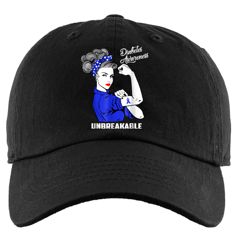 Warrior Unbreakable Woman Diabetes Awareness Support T Shirt Kids Cap | Artistshot