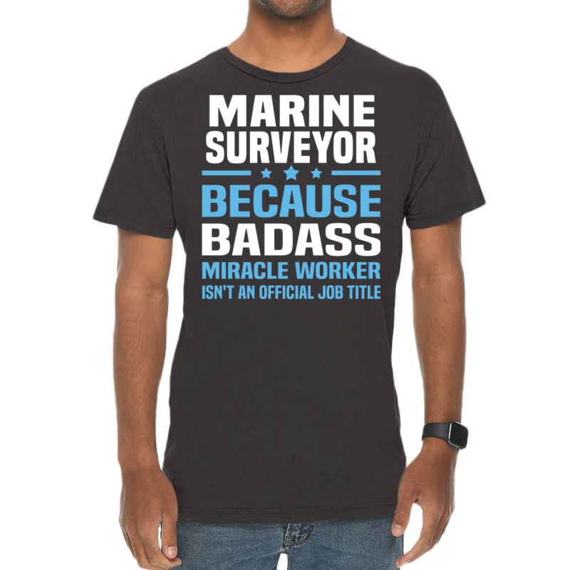 Marine Surveyor (2) Vintage T-Shirt by QuanXander | Artistshot