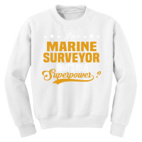 Marine Surveyor Youth Sweatshirt | Artistshot