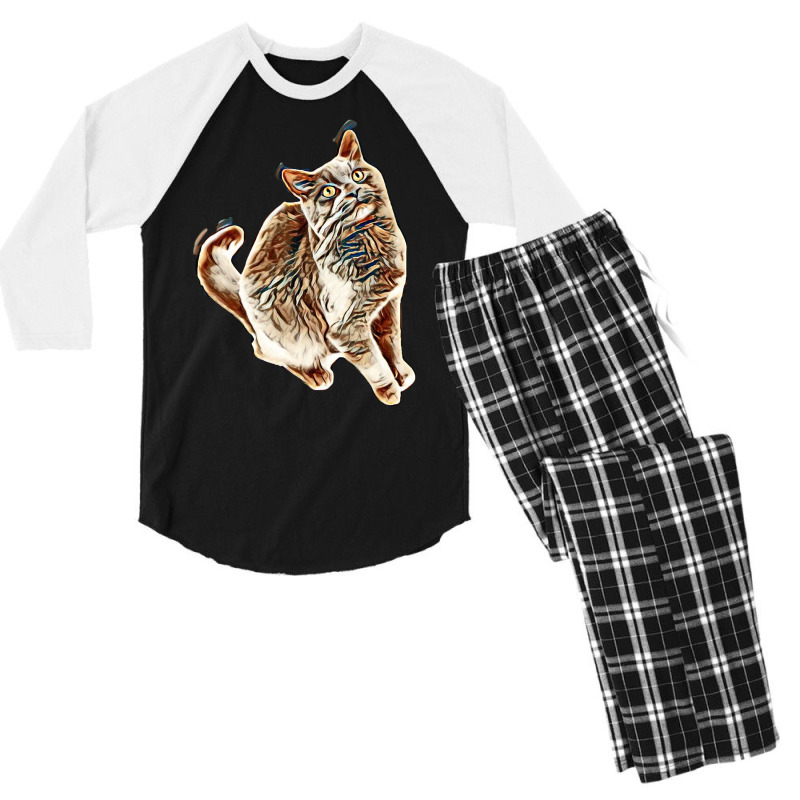 Dog Lover Men's 3/4 Sleeve Pajama Set by Kemnabi | Artistshot