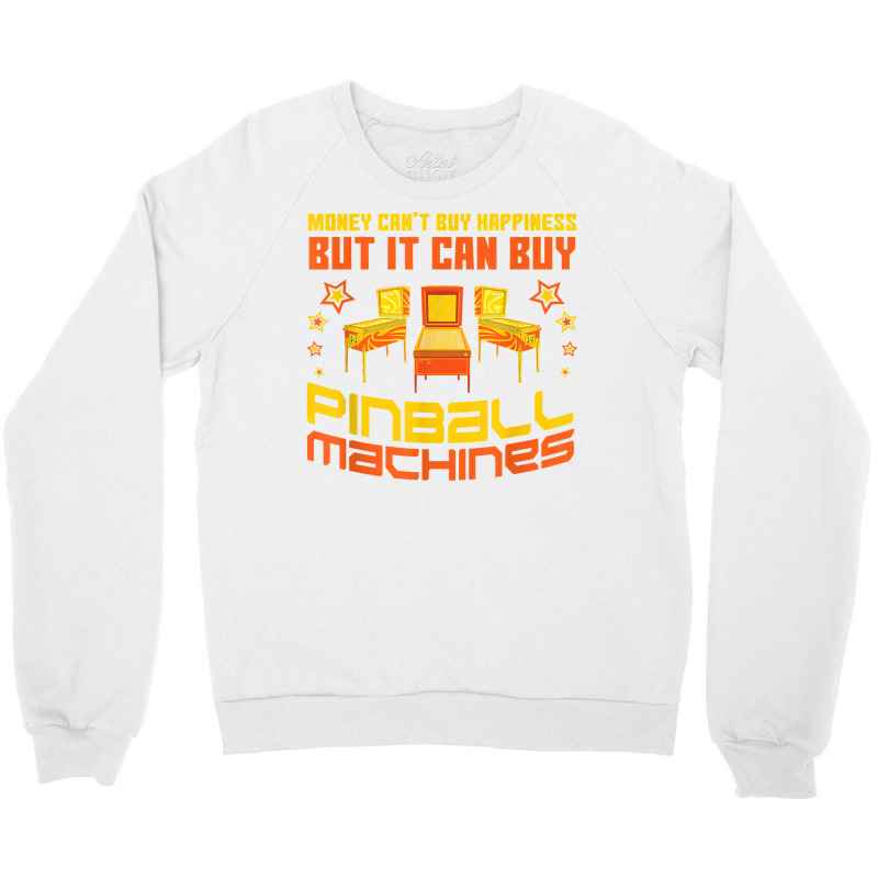 Pinball Machines Funny Vintage Arcade Game Lover Gift T Shirt Crewneck Sweatshirt | Artistshot