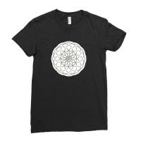 Platonic Solids Building Blocks Of Life Mathematics Geometry 11739281 Ladies Fitted T-shirt | Artistshot