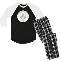 Platonic Solids Building Blocks Of Life Mathematics Geometry 11739281 Men's 3/4 Sleeve Pajama Set | Artistshot