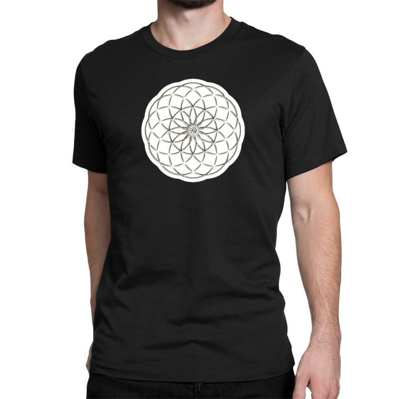 Platonic Solids Building Blocks Of Life Mathematics Geometry 11739281 Classic T-shirt | Artistshot