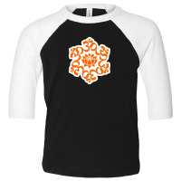 Platonic Solids Metatrons Cube Cosmic Figures Sacred Geometry Flower O Toddler 3/4 Sleeve Tee | Artistshot