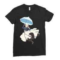 Violet Evergarden Parasol Minimalist Art Classic Ladies Fitted T-shirt | Artistshot