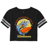 Windansea Skeleton Surfer Scorecard Crop Tee | Artistshot