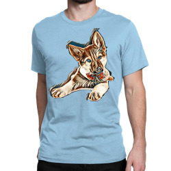 love my dog Classic T-shirt | Artistshot