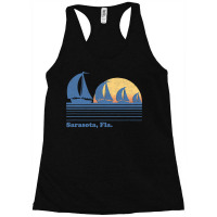 Sarasota Fl Sailboat  Vintage 80s Sunset Racerback Tank | Artistshot