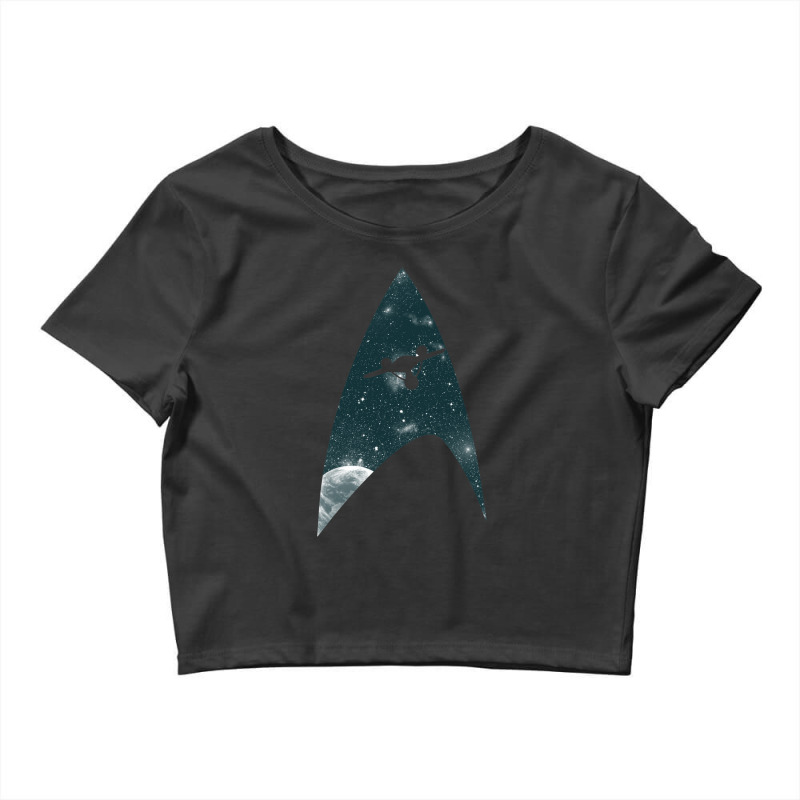 Space The Final Frontier 1.png Crop Top by LawrenceKemp | Artistshot