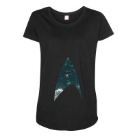 Space The Final Frontier 1.png Maternity Scoop Neck T-shirt | Artistshot