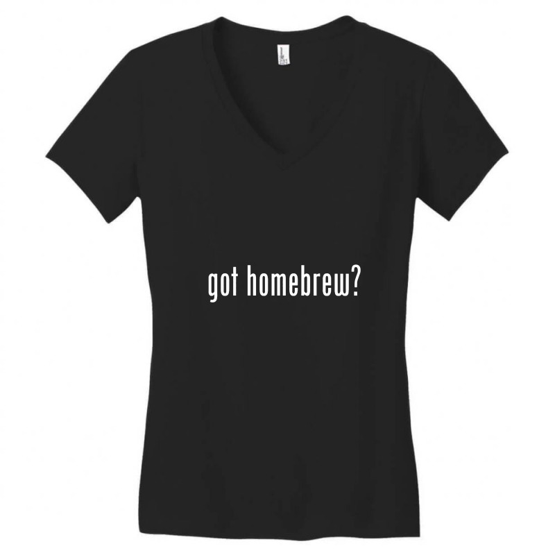 Go Homebrew Women's V-Neck T-Shirt by Yunusmurte | Artistshot