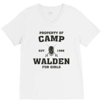 Camping Life, Camp Walden, Summer Camp Girls, Parent V-neck Tee | Artistshot