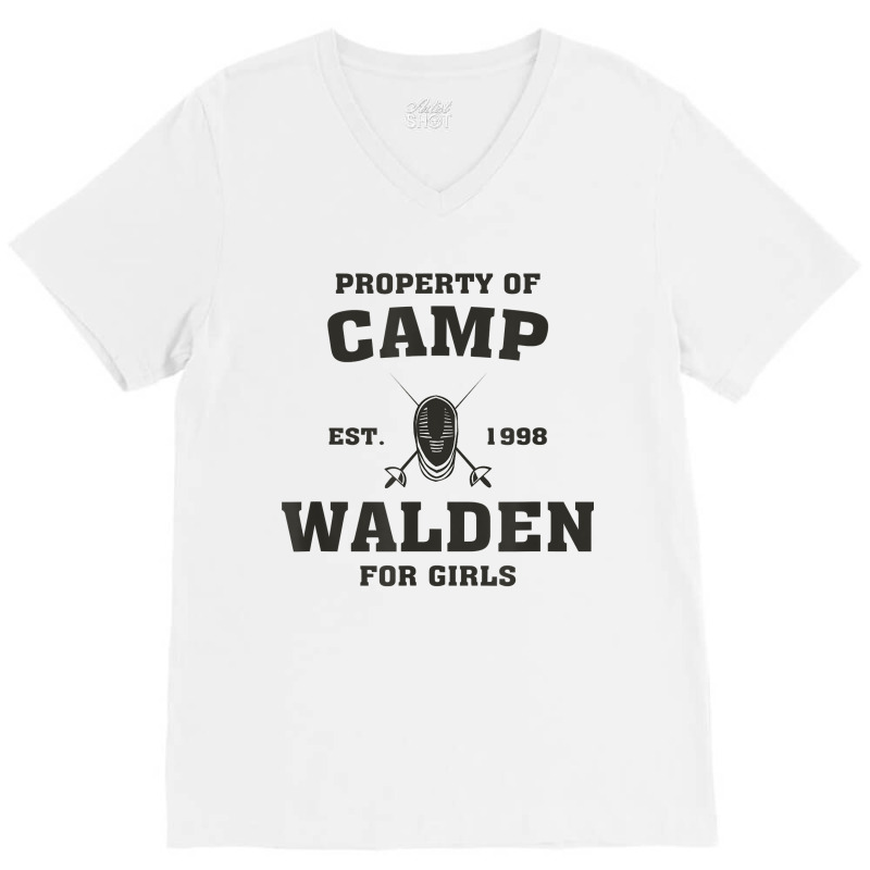 Camping Life, Camp Walden, Summer Camp Girls, Parent V-neck Tee | Artistshot