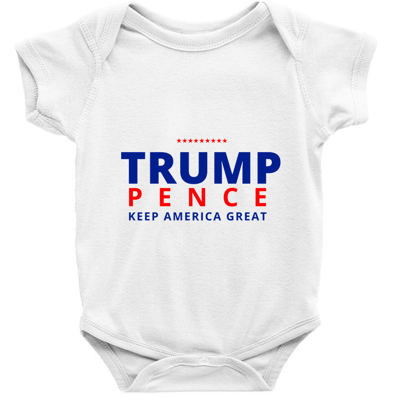 Trump Pence Keep America Great Baby Bodysuit | Artistshot