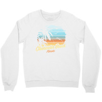 Clearwater Beach, Florida   Palm Tree & Sunset The Original Pullover H Crewneck Sweatshirt | Artistshot